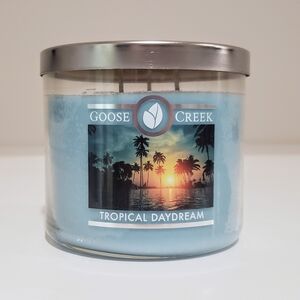Goose Creek NEW Tropical Daydream 3 Wick Scented Candle Large